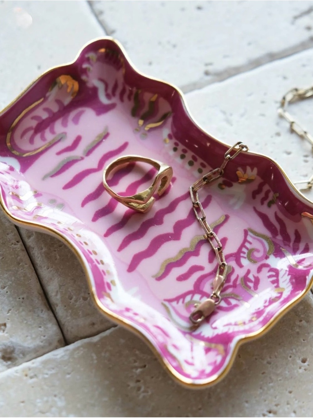 Idlewild Co Tibetan Tiger Trinket Dish - Picture 4 of 5